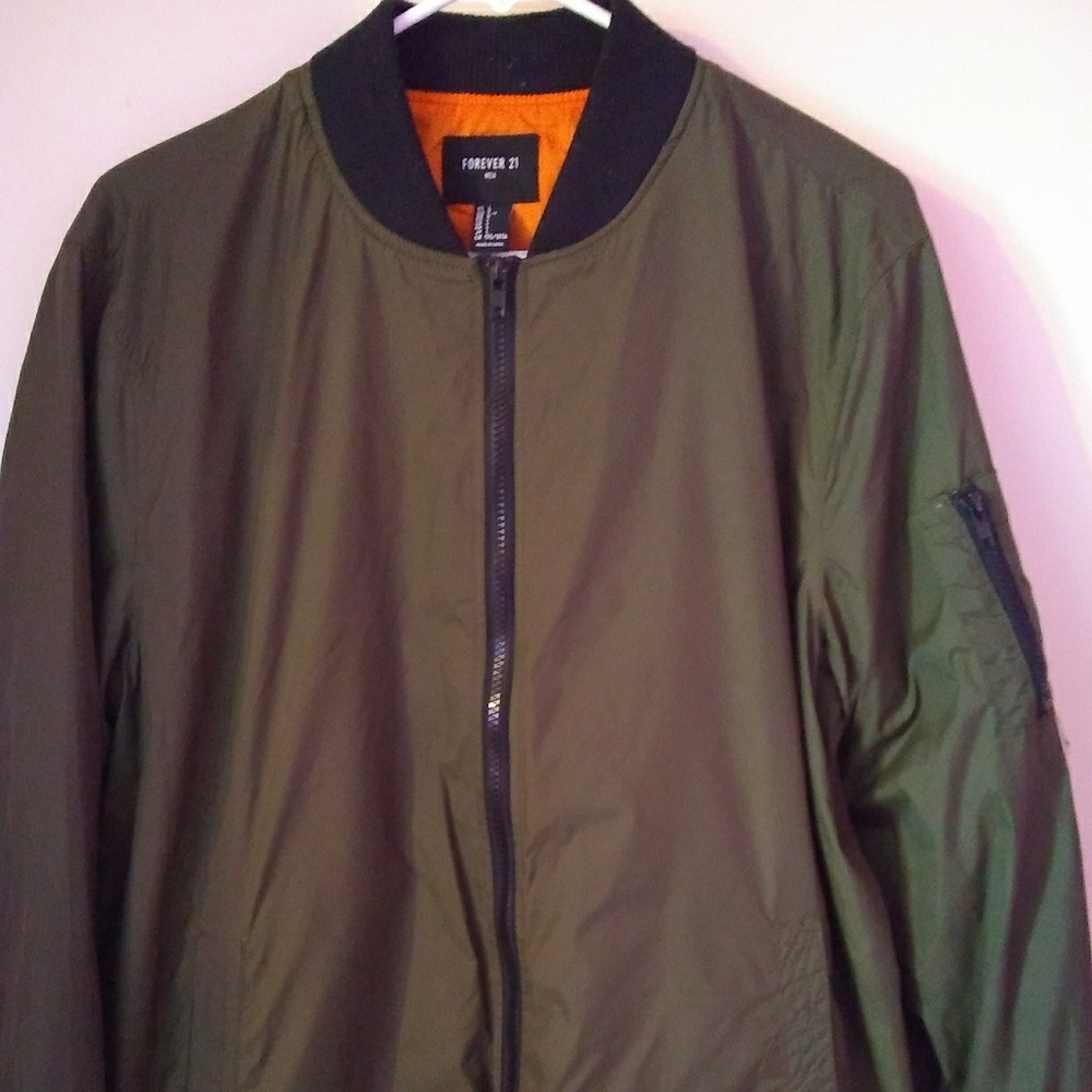 Olive green jacket